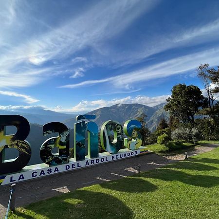 Mountain Chalet - Tungurahua Hot Springs/Aguas Termales บาญอส ภายนอก รูปภาพ