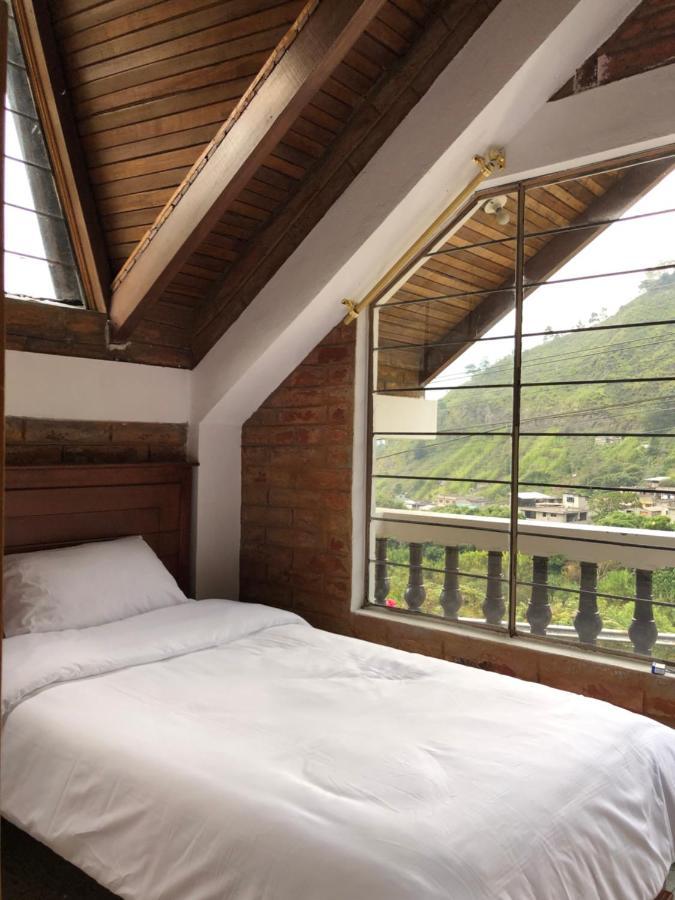 Mountain Chalet - Tungurahua Hot Springs/Aguas Termales บาญอส ภายนอก รูปภาพ