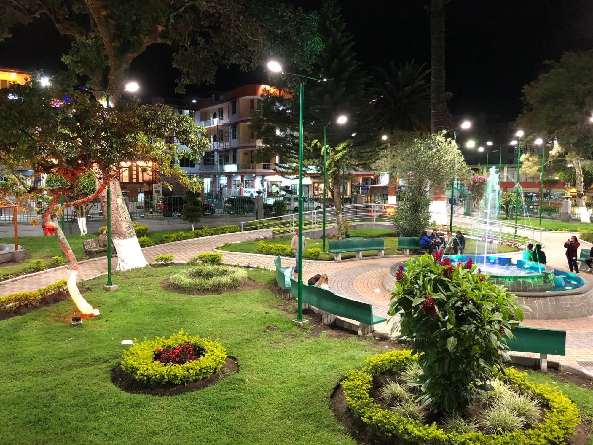 Mountain Chalet - Tungurahua Hot Springs/Aguas Termales บาญอส ภายนอก รูปภาพ